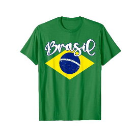 Brazilian Flag Colors Design. National Brazil / Brasil Tシャツ