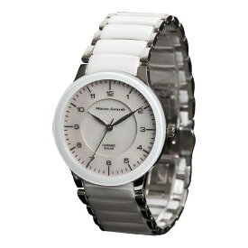 [マウロジェラルディ] 腕時計 ソーラー セラミック MJ043-3 ホワイト