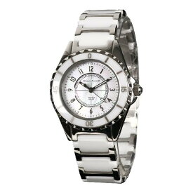 [マウロジェラルディ] 腕時計 ソーラー セラミック MJ042-2 ホワイト