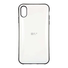グルマンディーズ iPhoneXS Max(6.5inch) ケース IIIIfit イーフィット ホワイト ift-31wh