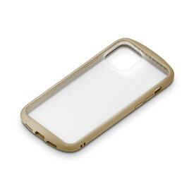 Premium Style iPhone 12/12 Pro用 ガラスタフケース ラウンドタイプ ベージュ PG-20GGT03BE