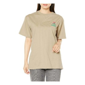 [エックスガール] Tシャツ FLOWER S/S TEE レディース BROWN XL