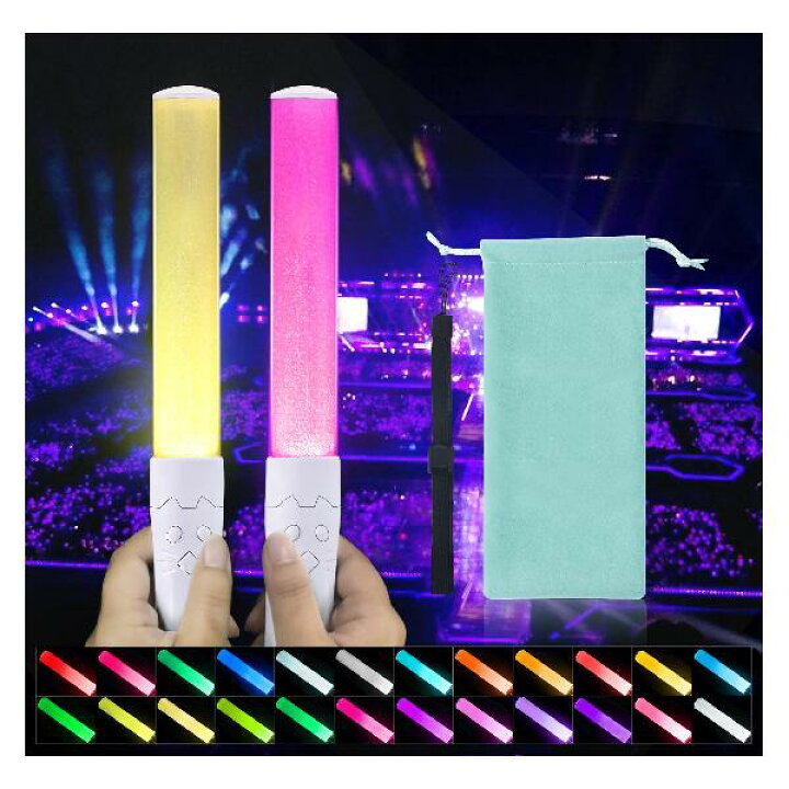 楽天市場 ペンライト コンサート 超高輝度led 持続発光 サイリウム ペンライト キンブレ ペンライト チアライト 24色 電池付き 収納袋付き 日本語説明書付き Anna S Shopストラップ付き 応援用 ライブ用 ヲタ芸用ペンライト 2本入り ホワイト Mons Online Shop