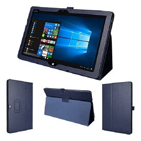 wisers 保護フィルム付 富士通 FUJITSU arrows Tab RH77/B1 RH77/X R727/P R726/P 12.5インチ タブレット 専用 ケース カバー [ 2016 2017 年 新型 ] ダークブルー