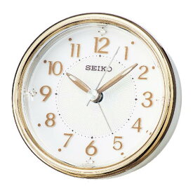 セイコー クロック 目覚まし時計 アナログ ELバックライト 銅色 KR897B SEIKO