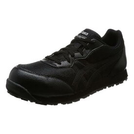 [アシックス] 安全靴/作業靴 ウィンジョブ CP201 JSAA A種先芯 耐滑ソール メンズ 30.0 cm ブラック/ブラック