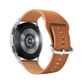 [keitaiichiba] スマートウォッチ用ベルト腕時計バンドXiaomi Watch S1用/S1 Active用 バンド ベルト PUレザー バンド幅22mm 交換リストバンド/交換バンド/交換ベルト シャオミ(ブラウン)