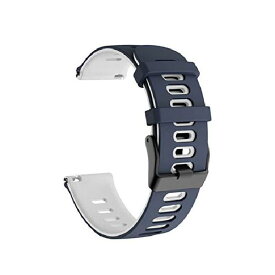 [keitaiichiba] スマートウォッチ用ベルト腕時計バンドXiaomi Watch S1用/S1 Active用 バンド ベルト シリコン バンド幅22mm 交換リストバンド/交換バンド/交換ベルト ソフトバンド シリコンバンド シャオミ(ブルー