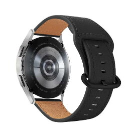 [keitaiichiba] スマートウォッチ用ベルト腕時計バンドXiaomi Watch S1用/S1 Active用 バンド ベルト PUレザー バンド幅22mm 交換リストバンド/交換バンド/交換ベルト シャオミ(ブラック)