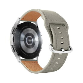 [keitaiichiba] スマートウォッチ用ベルト腕時計バンドXiaomi Watch S1用/S1 Active用 バンド ベルト PUレザー バンド幅22mm 交換リストバンド/交換バンド/交換ベルト シャオミ(グレー)