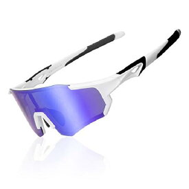 ROCKBROS(ロックブロス)スポーツサングラス 偏光サングラス メンズ UV400 超軽量 自転車 バイク 釣り 登山 野球 ゴルフ ランニング アイウェア