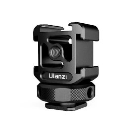 Ulanzi PT-12 ホットシューアダプター 3コールドシューマウント サポートマイク ビデオライト モニター a6300/a6400/a6500/a6600/a7iii/a7riii/a7m3 Canon Nikon用 写真撮影 映画製作用