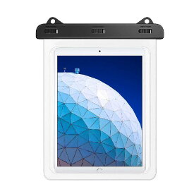 防水ケース タブレットPC お風呂 防水カバー ATiC 防水ケース iPad 10世代 10.9/ iPad 10.2 (2021/2020/2019)第9/8/7世代/Fire HD 10/10 Plus 2021 12インチ以下タブレット用 透明防