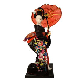 日本人形 舞踊 舞妓芸者人形モデル オリエンタルドール 装飾 25cm 日本のお土産 外国人へのプレセント 日本着物人形