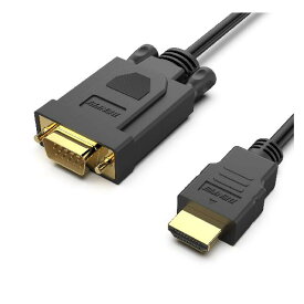 HDMIからVGA BENFEI HDMIからVGA 3Mケーブル (逆方向に非対応)コンピューター デスクトップ ラップトップ PC モニター プロジェクター HDTV Raspberry Pi Roku Xboxに対応