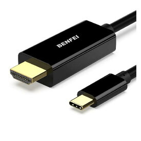 BENFEI USB C - HDMIケーブル USB Type-C - HDMI 3M ケーブル[Thunderbolt3互換] MacBook Pro 2019/2018/2017 MacBook Air/iPad Pro 2018 Samsung