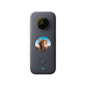 Insta360 ONE X2 通常版-インスタ360 360度全天球 アクションカメラ LCDタッチスクリーン スポーツカメラ10m防水IPX8 HDR 5.7K FlowState安定化機能 手ブレ補正 超広角パノラマ撮影 自動編集 WiFiプレビュ