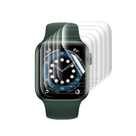 Apple Watch Series 8/7 用フィルム 45mm アップルウォッチ Series8/7 保護フィルム 24時間自動修復技術 TPUフィルム キズ修復 アップルウォッチ保護フィルム （ 6枚セット 45mm）