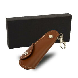 [TEMLUM] 靴べら くつべら シューホーン 靴べら ミニ型 おしゃれ 携帯用 軽量 ステンレス製 キーホルダー レザー調 持ち運び便利