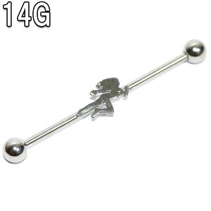 {fBsAX SEXY POLE DANCE(ZNV[|[_X) C_XgA o[xy14G(1.6mm)/38mmzBP-ID60  Ȃ q Vo[J[ {fB[sAX wbNX Oo[x 316LT[W