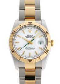 ロレックス - オイスター パーペチュアル デイトジャスト ターノグラフ 日本限定 | ROLEX | 116263 | YG＆SS 白文字盤 自動巻き ブレスレット | 中古