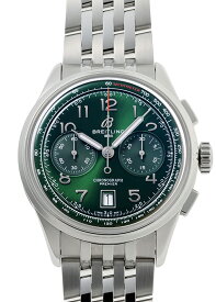 ブライトリング - プレミエ B01 クロノグラフ 42 | BREITLING | AB0145371L1A1(AB0145) | SS グリーンー文字盤 自動巻き ブレスレット | 未使用品