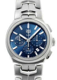 タグホイヤー - リンク クロノグラフ キャリバー17 | TAG HEUER | CBC2112.BA0603 | SS ブルー文字盤 自動巻き ブレスレット | 未使用品