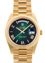 ロレックス - オイスター パーペチュアル デイデイト 40 | ROLEX | 228238 | YG グリーンオンブレ文字盤 自動巻き ブレスレット | 中古