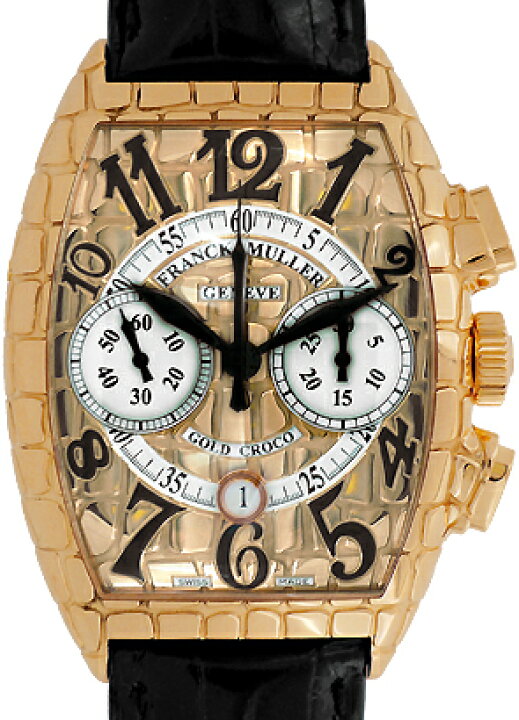 楽天市場】フランクミュラー - トノーカーベックス ゴールドクロコ  