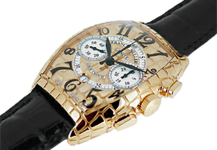 楽天市場】フランクミュラー - トノーカーベックス ゴールドクロコ  