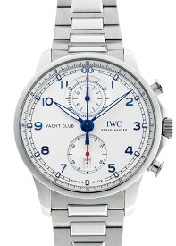 IWC - ポルトギーゼ ヨットクラブ クロノグラフ | INTERNATIONAL WATCH COMPANY | IW390702 | SS シルバー文字盤 自動巻き ブレスレット