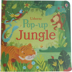 飛び出す絵本 仕掛け絵本 ジャングル しかけ絵本 英語 English picture book Usborne pop up jungle プレゼント