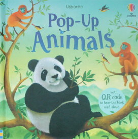 飛び出す絵本 仕掛け絵本 動物 英語 しかけ絵本 English picture book Usborne pop up animals プレゼント