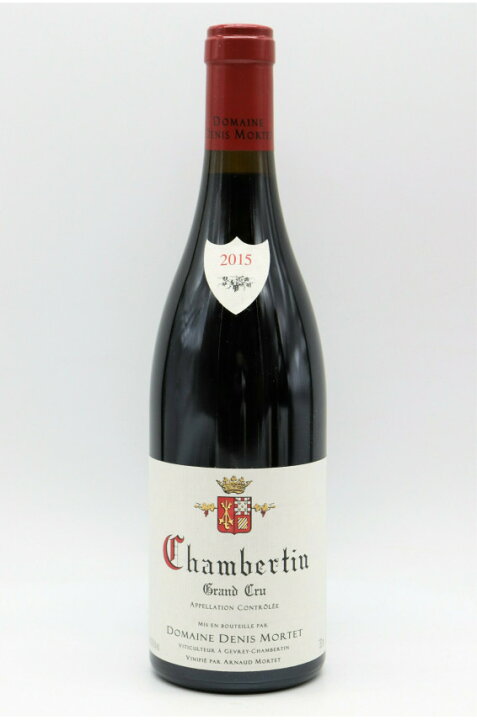 楽天市場】ドュニ・モルテ シャンベルタン 2015 750ml Denis Mortet 