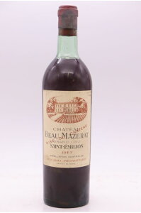 �{�[�E�}�Y�� 1943 750ml Beau Mazerat 1943 �h�� �t�����X �{���h�[