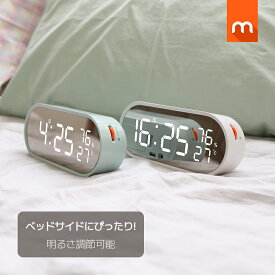 【10％OFF★P5倍】[公式] ムーアス ローリングポップ ミラークロック / 置き時計 デジタル時計 LED時計 可愛い時計 可愛いインテリア レトロ 韓国インテリア mooas 海外通販 送料無料
