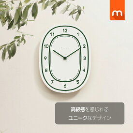 【15％OFF★P5倍】[公式] ムーアス フラットウッド フォレスト掛け時計 / スタンド付き 韓国インテリア アナログ時計 掛け時計 静音掛け時計 壁掛け おしゃれ mooas 海外通販 送料無料