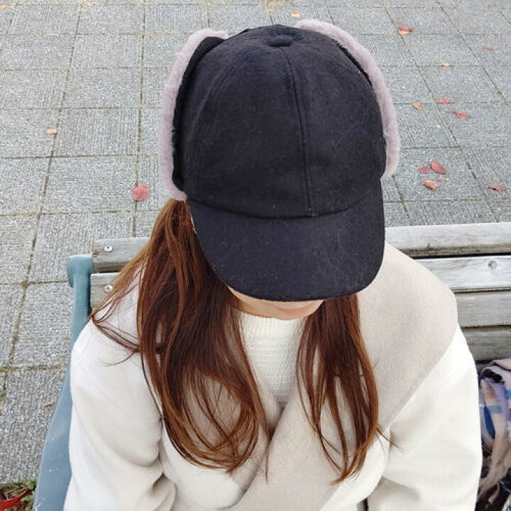 市場 ランキング1位受賞 フライト キャップ アビエーター レディース メンズ 帽子 耳あて付 Fur 送料無料メール便 Cap Ear パイロットキャップ