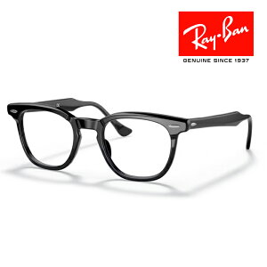 RayBan レイバン Hawkeye ホークアイ メガネフレーム 50□21 ブラック RX5398F 2000 クロス付き レイバン純正メガネケース付き 度付き対応(HOYA SELUX982) 国内正規品