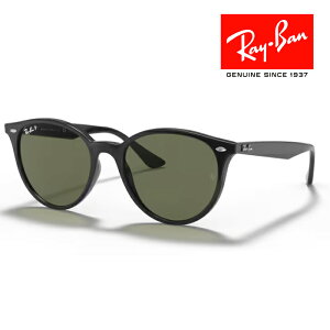 RayBan レイバン サングラス メガネフレーム 53□19 ブラック グリーン G-15 polarized 偏光レンズ RB4305F 601/9A クロス付き レイバン純正メガネケース付き 国内正規品