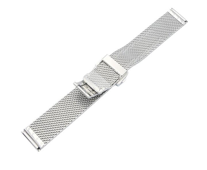楽天市場】ハミルトン純正 ステンレススチール 20mm メッシュベルト 