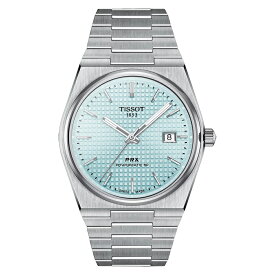 T1374071135100 ティソ TISSOT PRX メカニカル 機械式自動巻き オートマティック メンズ ステンレス ベルト T137.407.11.351.00 アイスブルー 正規輸入品