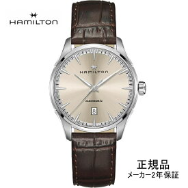 H32475520 ハミルトン HAMILTON ジャズマスター ジェント オート 40mm メンズ 機械式 自動巻き Nivachron製ヒゲゼンマイ 正規輸入品【ショッピングローン24回無金利】あす楽対応