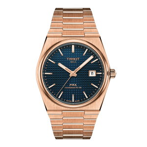 T1374073304100 �e�B�\ TISSOT PRX ���J�j�J�� �@�B���������� �I�[�g�}�e�B�b�N �����Y �X�e�����X �x���g T137.407.33.041.00 ���[�Y�S�[���hPVD ���K�A���i