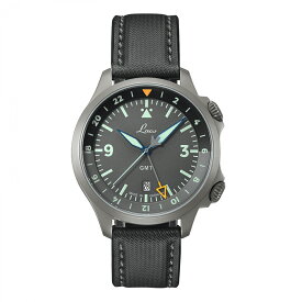 腕時計 ラコ Laco 862121.2 PILOT Frankfurt GMT Grau パイロット フランクフルト GMT グラウ 機械式自動巻き 正規品【ショッピングローン最大24回まで無金利】【お取り寄せ】