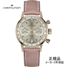 H38426820 ハミルトン HAMILTON 腕時計 American Classic Intra-Matic Auto CHRONO アメリカン クラシック イントラマティック オート クロノ HAMILTON X JANIE BRYANT カプセルコレクション 国内正規品【ショッピングローン24回無金利】あす楽対応