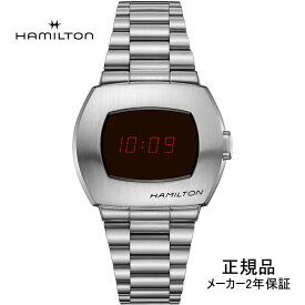 H52414130 腕時計 ハミルトン HAMILTON アメリカン クラシック PSR Digital Quartz レッド 正規品【ショッピングローン24回無金利】あす楽対応
