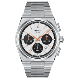 T1374271101100 ティソ TISSOT PRX メカニカル クロノグラフ 機械式自動巻き メンズ ステンレス ベルト T137.427.11.011.00 正規輸入品【ショッピングローン24回無金利】