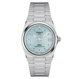 T1372071135100 ティソ TISSOT PRX 35mm メカニカル 機械式自動巻き オートマティック ステンレス ベルト T137.207.11.351.00 アイスブルー 正規輸入品