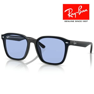 RayBan レイバン サングラス メガネフレーム 66□17 ブラック ブルー RB4392D 601/80 クロス付き レイバン純正メガネケース付き 国内正規品